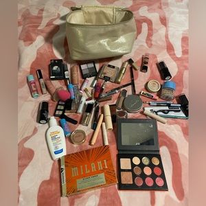 Huge Makeup Bundle and Travel Case
